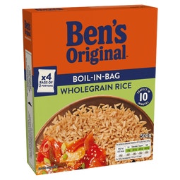 Ben's Original™ Boil In Bag Wholegrain Rice 500g image