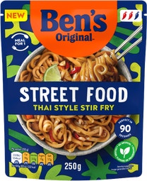 Bens Original Street Food Thai Stir Fry Noodles Ready Meal 250g image