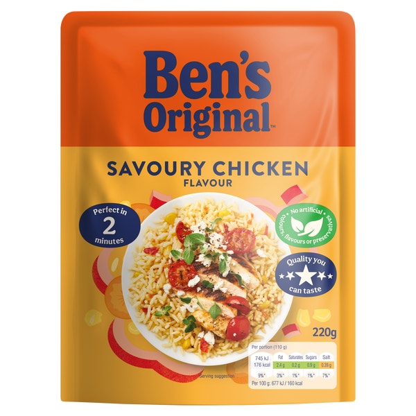 Ben's Original™ Savoury Chicken Microwave Rice