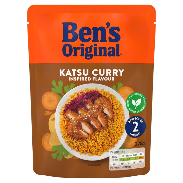 Ben's Original™ Katsu Curry Microwave Rice
