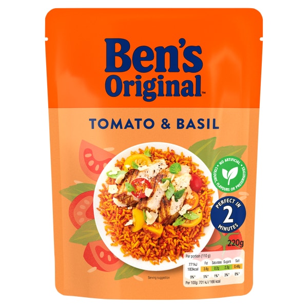 Ben's Original™ Tomato And Basil Microwave Rice
