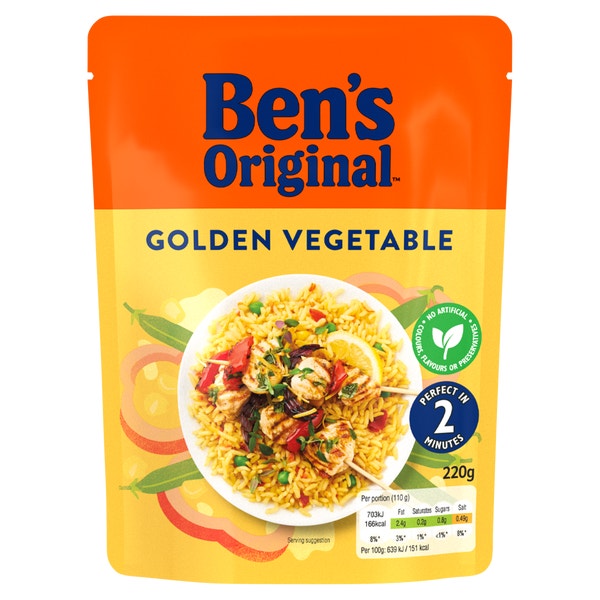 Ben's Original™ Golden Vegetable Microwave Rice
