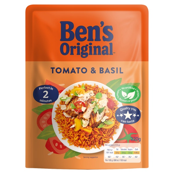 Ben's Original™ Tomato And Basil Microwave Rice