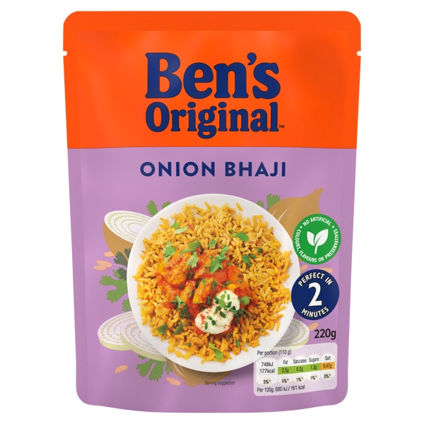 Ben's Original™ Onion Bhaji Microwave Rice