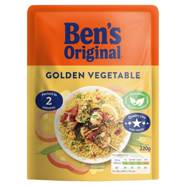 Ben's Original™ Golden Vegetable Microwave Rice