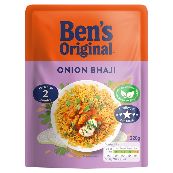 Ben's Original™ Onion Bhaji Microwave Rice