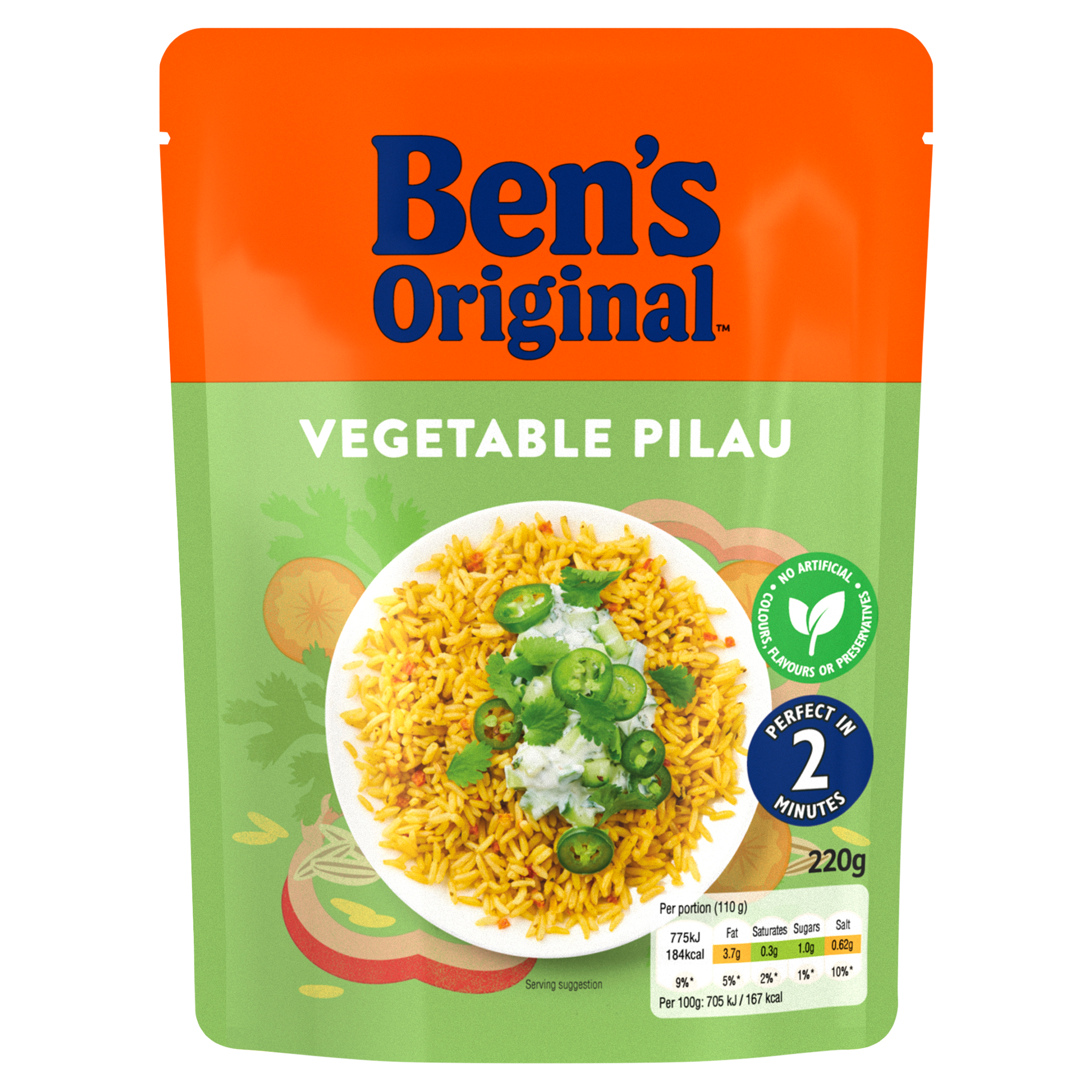 Ben's Original™ Vegetable Pilau Microwave Rice | Ben's Original