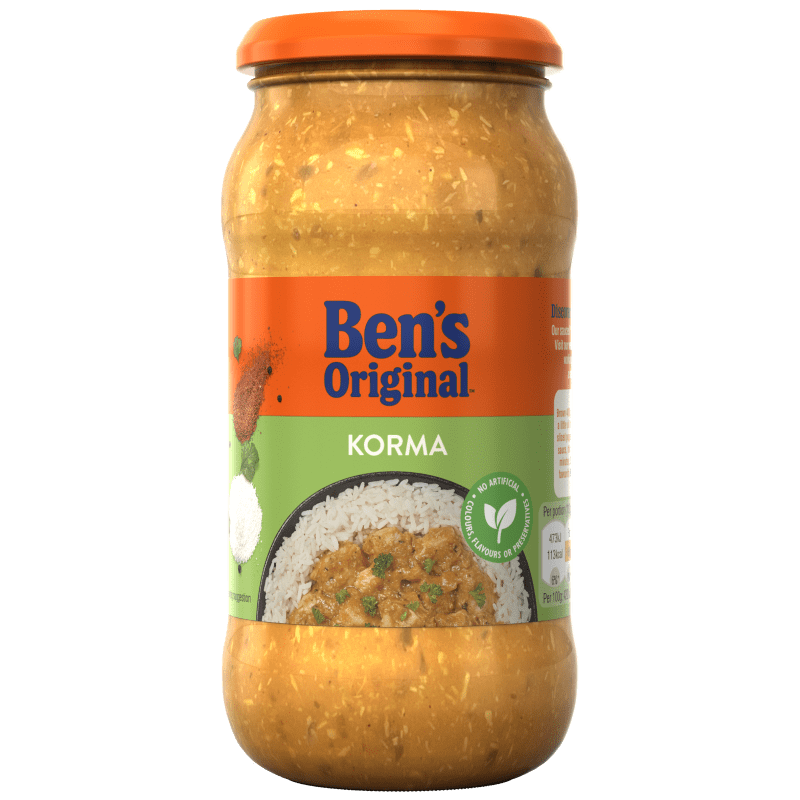 Korma Sauce 450g Cooking Sauce Ben's Original™ UK