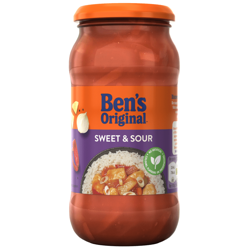 Sweet and Sour Sauce 450g Cooking Sauce Ben's Original™ UK