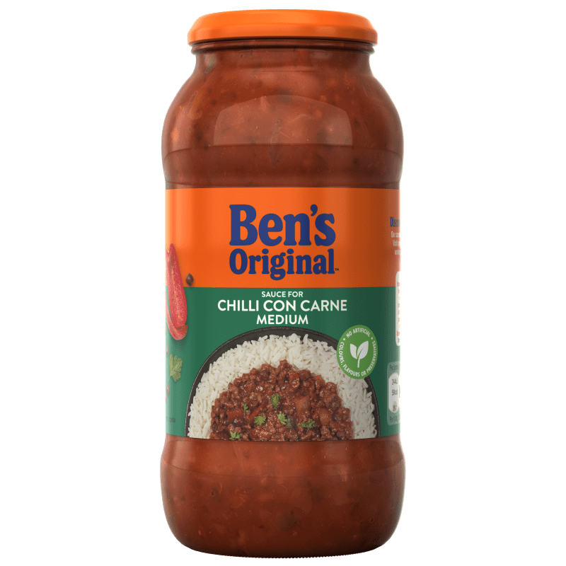Medium Chilli Con Carne Sauce 675g Cooking Sauce Ben's Original™ UK