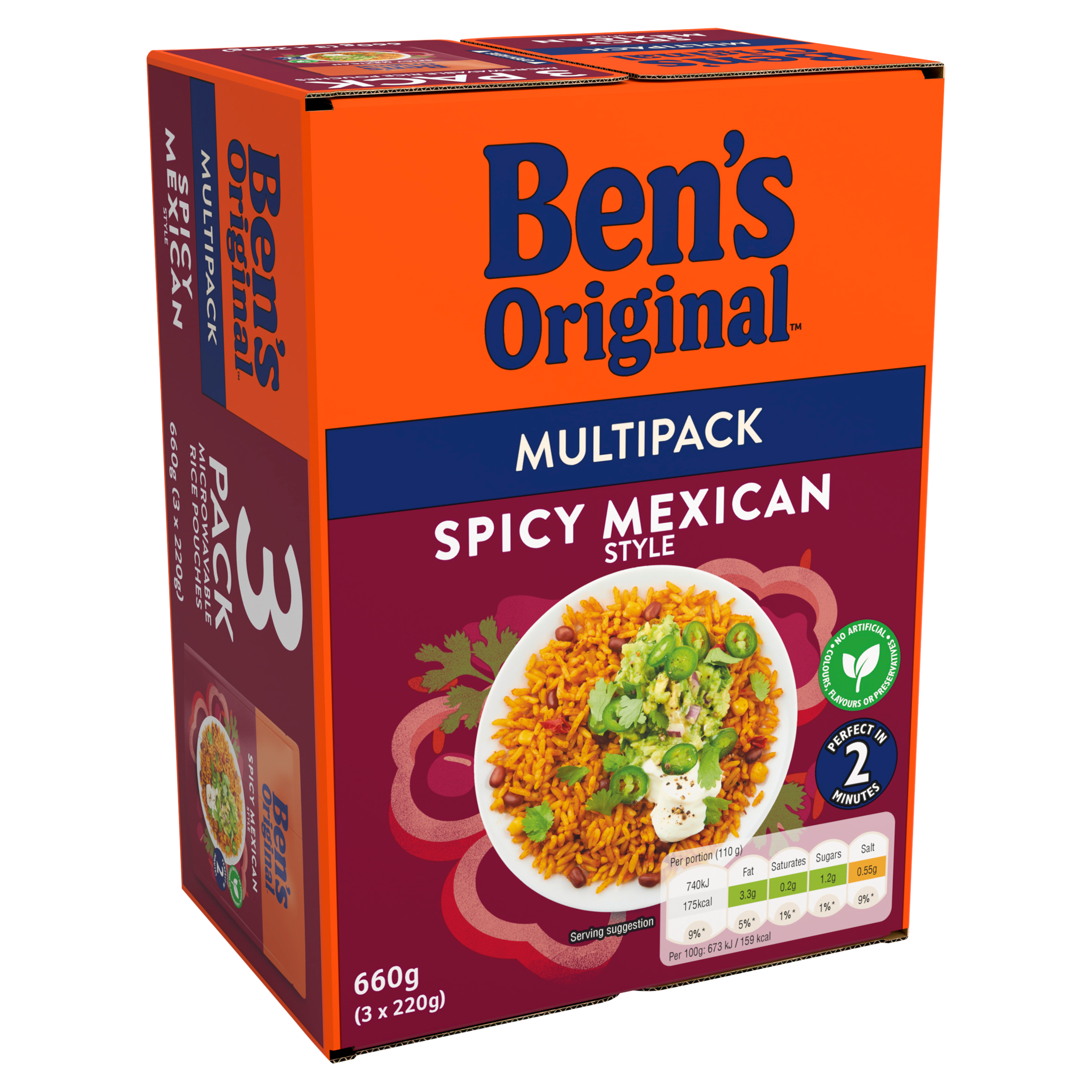 Ben's Original™ Spicy Mexican Multipack Microwave Rice | Ben's Original