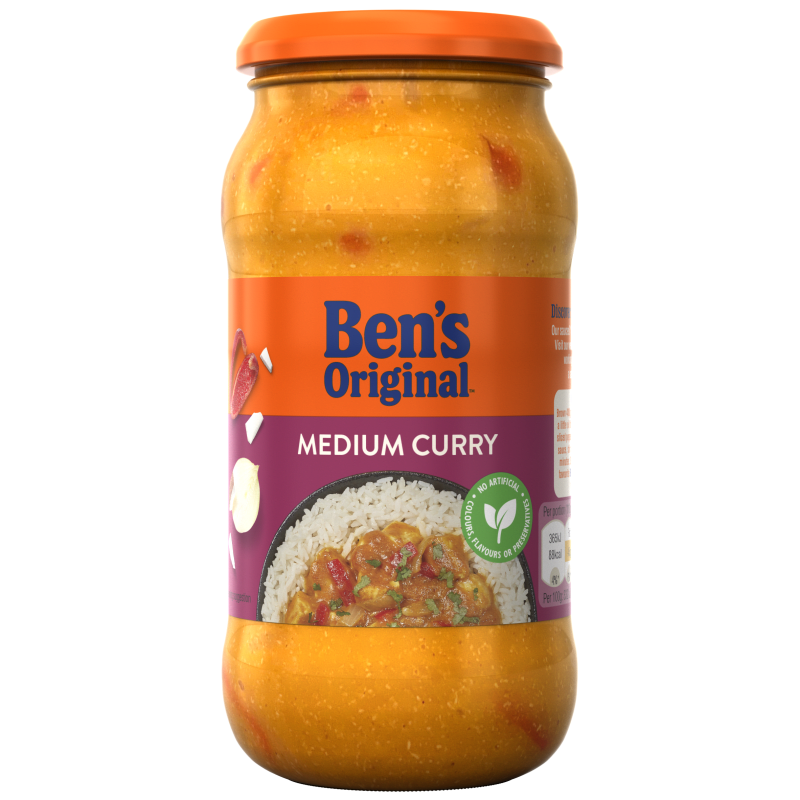 Medium Curry Sauce 450g Cooking Sauce Ben's Original™ UK